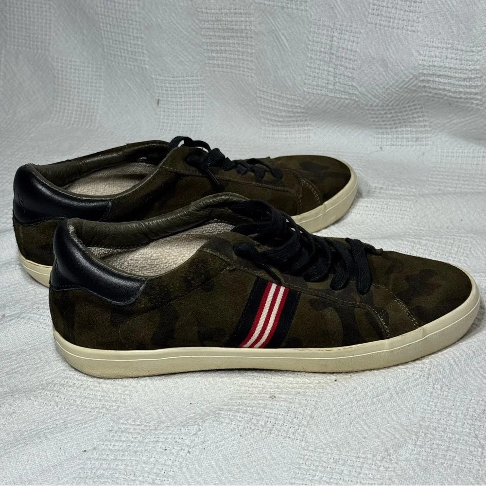 VINTAGE HAVANA Women's Bleeker Wild Army CAMO‎ with Stripe Sneaker Shoes size 10